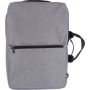 rPET polyester (300D) backpack Mallory, light grey