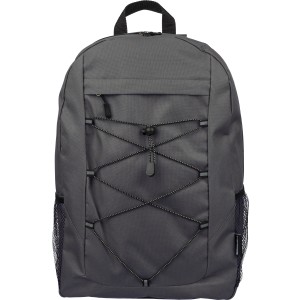 rPET polyester( 600D) adventure backpack Jari, grey
