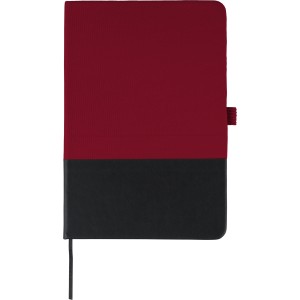 rPET polyester A5 notebook Yuna, red