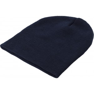 RPET polyester beanie Jayden, blue (Hats)