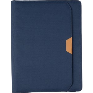 rPET portfolio A4 Jasmin, blue (Folders)