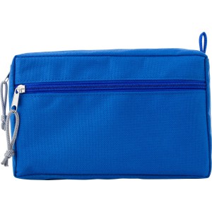 RPET toiletry bag Natasha, cobalt blue (Cosmetic bags)