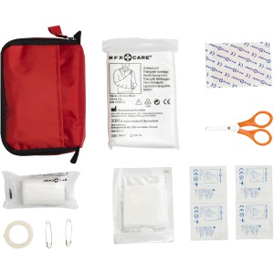 Save-me 19-piece first aid kit, Red (Healthcare items)