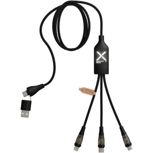 SCX.design C50 5-in-1 fast charging 100W/5A cable with digit
