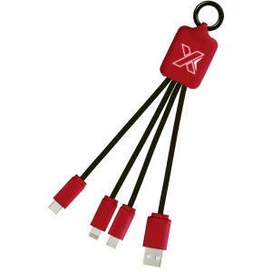 SCX.design C15 quatro light-up cable, Red (Eletronics cables, adapters)