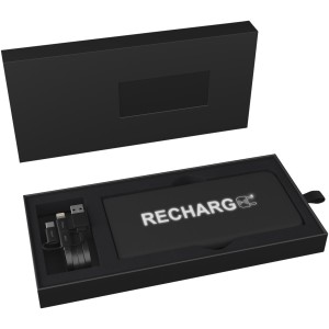 SCX.design P15 light-up 5000 mAh powerbank, Black (Powerbanks)