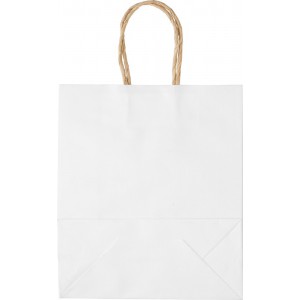 Paper giftbag Mariano, white