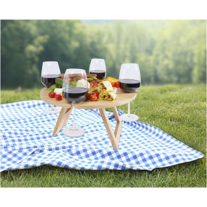 Soll foldable picnic table, Natural (Picnic, camping, grill)