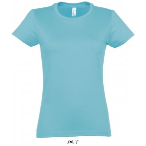 SOL'S <I>IMPERIAL</I> WOMEN - ROUND COLLAR T-SHIRT, Atoll Blue