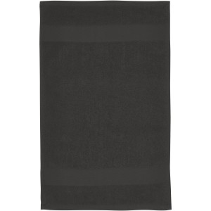 Sophia 450 g/m2 cotton bath towel 30x50 cm, Anthracite (Towels)