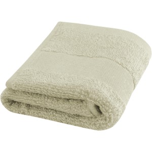 Sophia 450 g/m2 cotton bath towel 30x50 cm, Light grey (Towels)