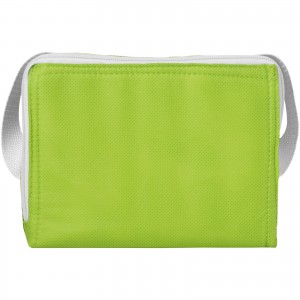 Spectrum 6-can non-woven cooler bag, Apple Green (Cooler bags)