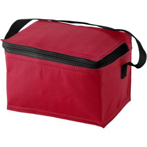 Spectrum 6-can non-woven cooler bag, Red (Cooler bags)