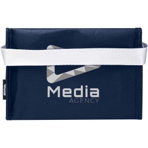 Spectrum 6-can recycled non-woven cooler bag 4L, Navy (Cooler bags)