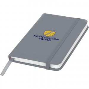 Spectrum A6 hard cover notebook, Silver (Notebooks)