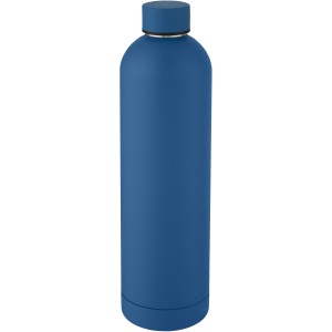 Spring 1 L copper vacuum insulated bottle, Tech blue (Water bottles)