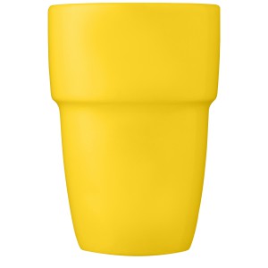 Staki 4-piece 280 ml stackable mug gift set, Yellow (Glasses)