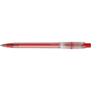 Stilolinea Oslo frosty plastic ballpen, red