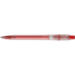 Stilolinea Oslo frosty plastic ballpen, red (2242-08)