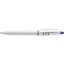 Stilolinea S30 plastic ballpen, white/light blue