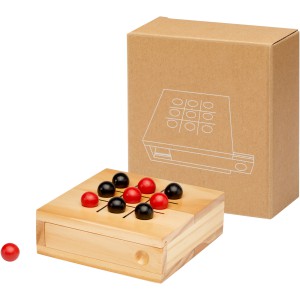 Strobus wooden tic-tac-toe game, Natural (Games)