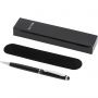 Stylus ballpoint pen, solid black