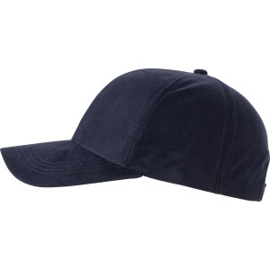 Suede cap Orion, Blue (Hats)