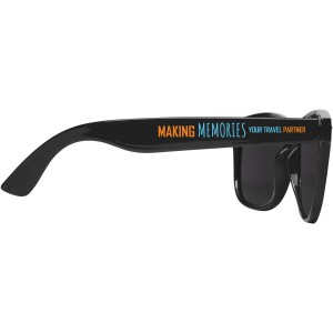 Sun Ray ocean plastic sunglasses, Solid black (Sunglasses)