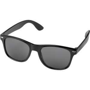 Sun Ray ocean plastic sunglasses, Solid black (Sunglasses)