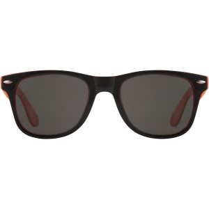 Sun Ray sunglasses with two coloured tones, Orange, solid black (Sunglasses)