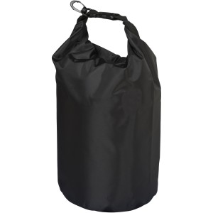 Survivor 5 litre waterproof roll-down bag, solid black