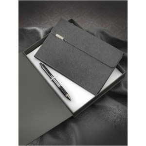 Tactical Notebook gift set, solid black (Pen sets)