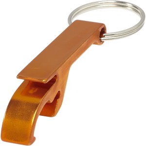 Tao bottle and can opener keychain, Orange (Keychains)