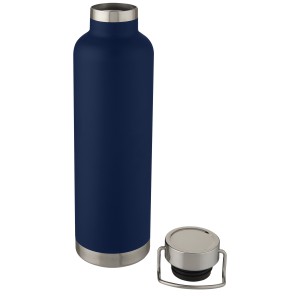 Thor 1 L copper vacuum insulated sport bottle, Dark blue (Thermos)