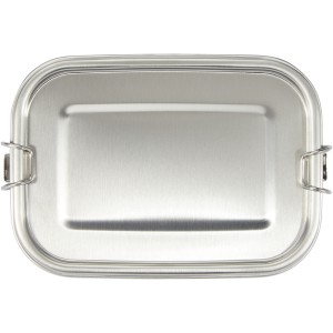 Titan recycled stainless steel lunch box, Silver (Metal kitchen equipments)