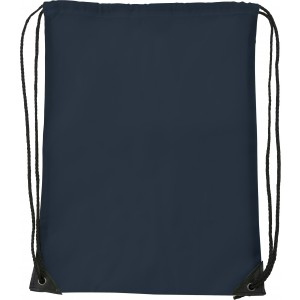 Polyester (210D) drawstring backpack Steffi, blue