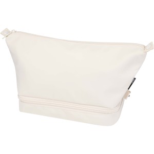 Trip Aware<sup>™</sup> recycled travel toiletry bag 6L, Off white