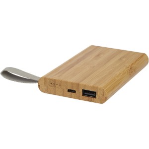 Tulda 5000 mAh bamboo power bank, Wood (Powerbanks)