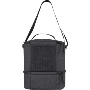 Tundra 9-can GRS RPET lunch cooler bag 9L, Heather Charcoal (Cooler bags)