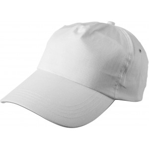 Cotton twill cap Lisa, white