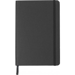 Recycled carton notebook (A5) Evangeline, black