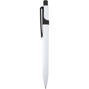 Unica recycled plastic ballpoint pen (black ink), Navy (Plastic pen)