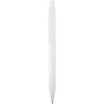 Unica recycled plastic ballpoint pen (blue ink), White (10796501)