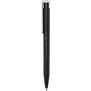 Unix recycled plastic ballpoint pen, Solid black (Plastic pen)