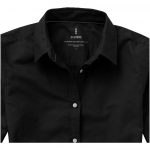 Vaillant long sleeve ladies shirt, solid black (shirt)