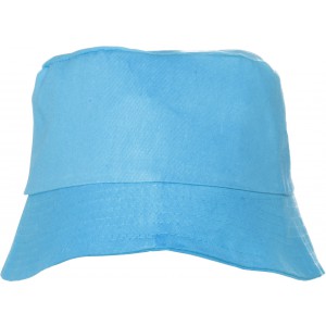 Cotton sun hat Felipe, light blue