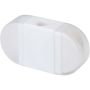 Velvi pencil sharpener with eraser, White