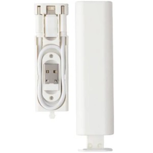 ABS cable and connector set Uwe, white