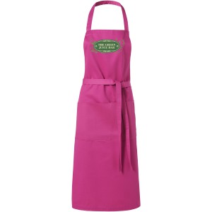 Viera apron with 2 pockets, Magenta (Apron)