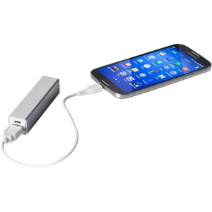 Volt 2200 mAh power bank, Silver (Powerbanks)